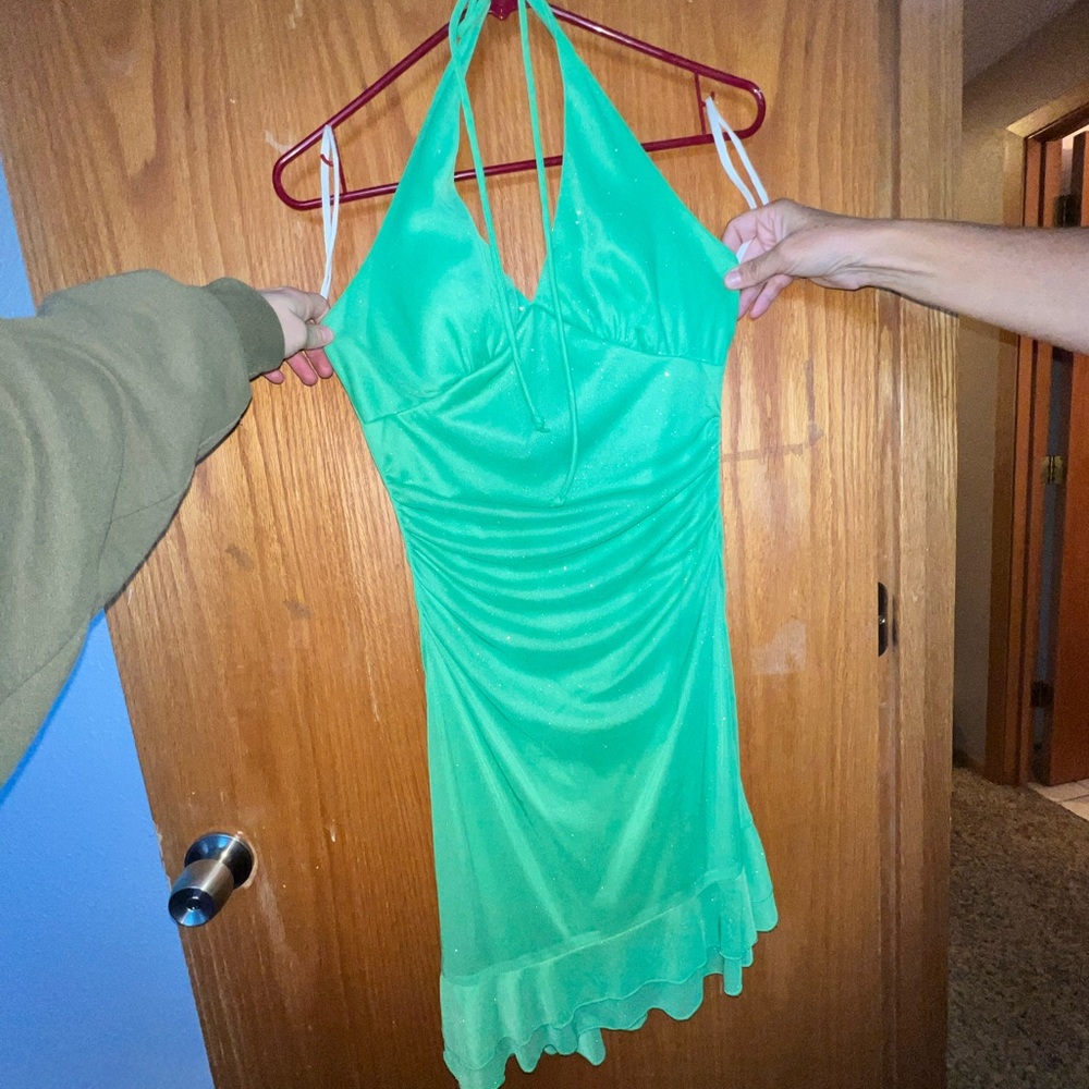 Ruby Rox Jade Green Dress